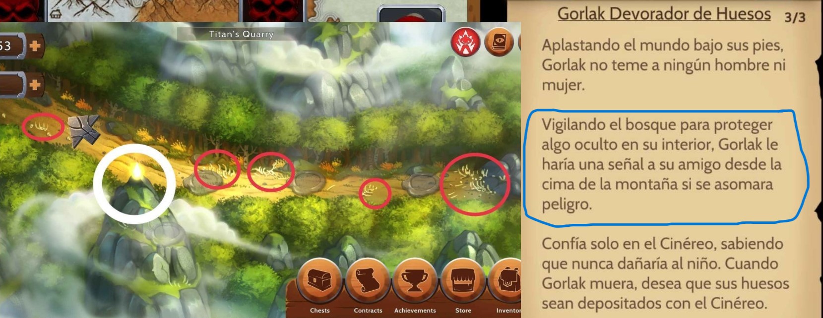 La hoguera en la monta&ntilde;a