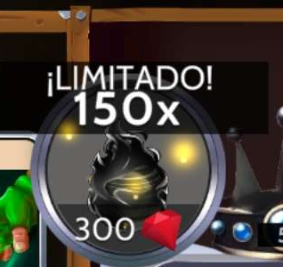 Oferta de 150 orbes por 300 gemas